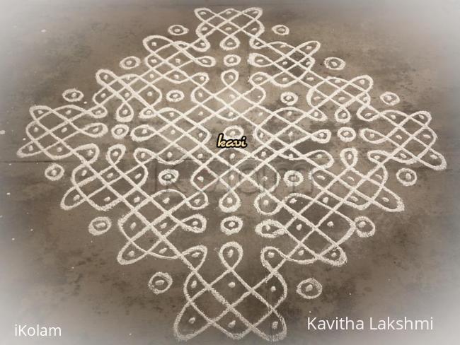 Rangoli: Chikku kolam 