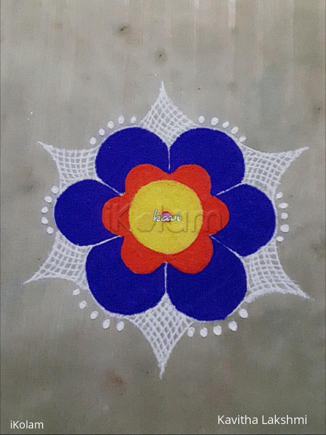 Rangoli: Simple rangoli