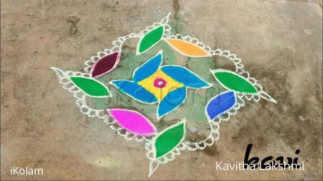 Rangoli: Simple dots kolam Rangoli: Simple dots kolam