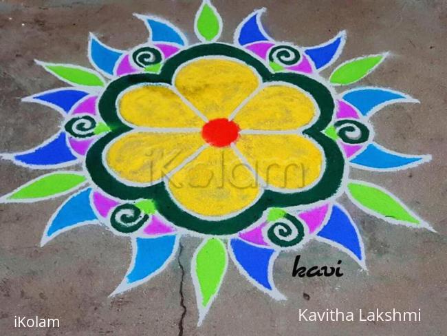 Rangoli: Colorful rangoli