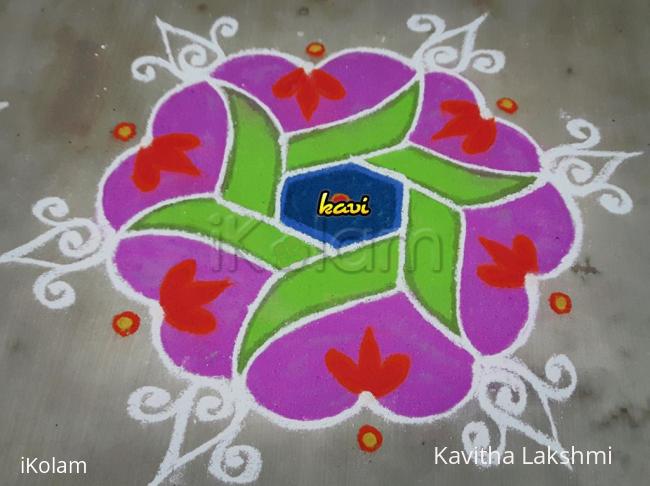 Rangoli: Friday kolam