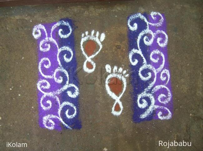 Rangoli: krishnajayanthi