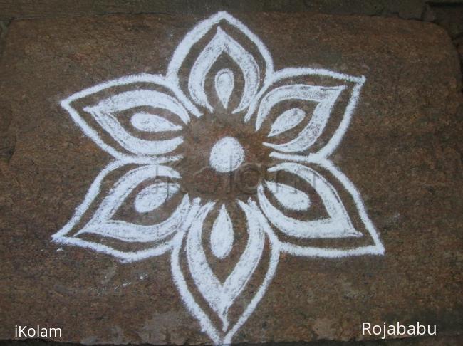Rangoli: friday rangoli