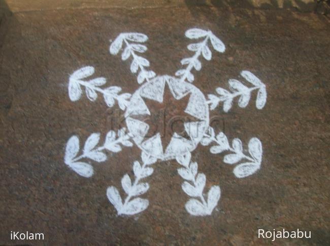 Rangoli: aadi rangoli 1