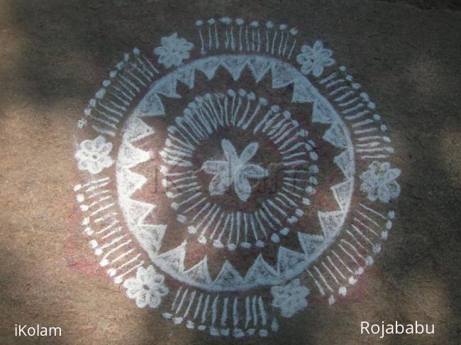 Rangoli: regular 3