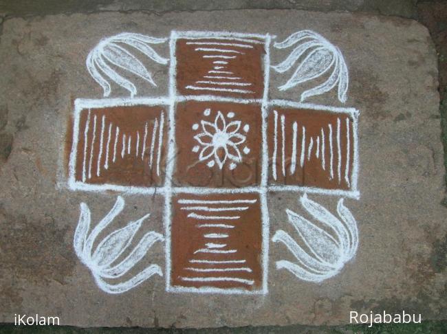 Rangoli: padi kolam