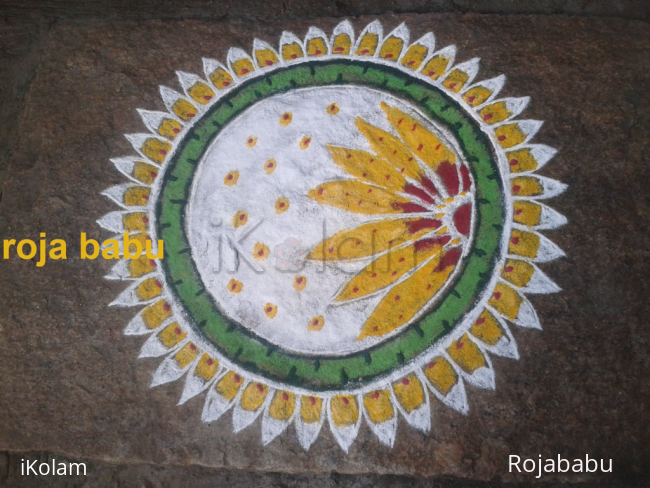 Rangoli: Thai poosam kolam