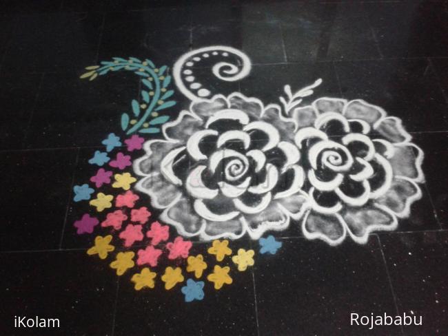 Rangoli: New year kolam