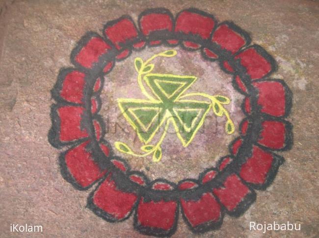 Rangoli: margali rangoli 2014