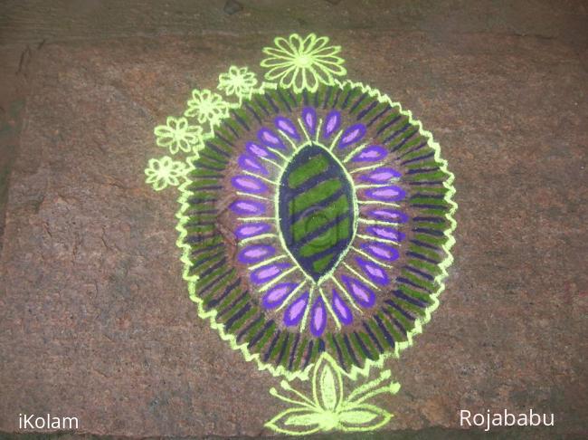 Rangoli: designer free hand rangoli
