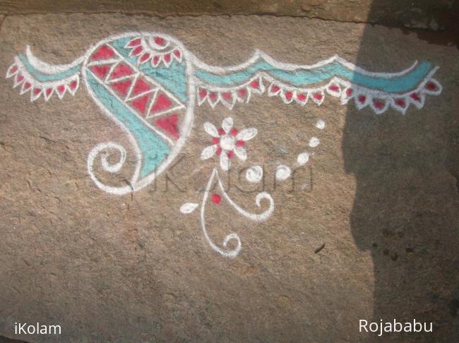 Rangoli: thai velli rangoli