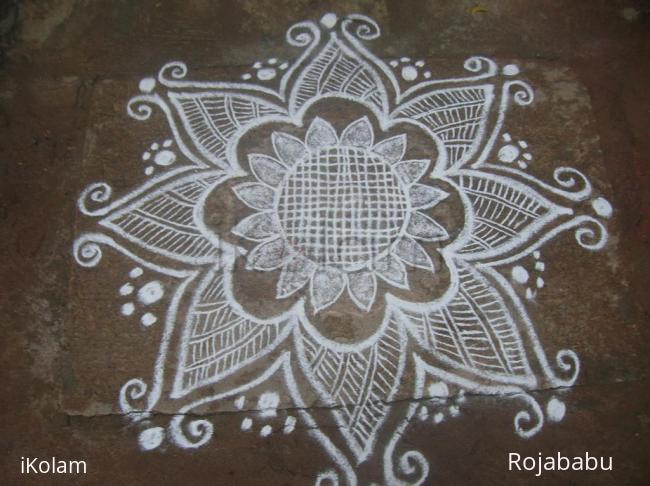 Rangoli: sunday rangoli