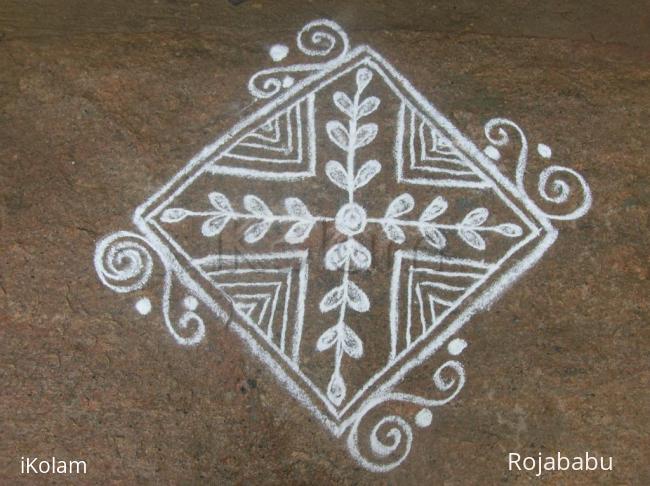 Rangoli: regular 4