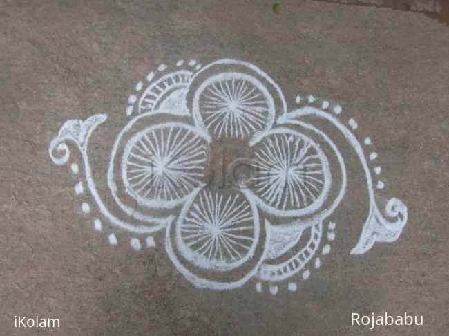 Rangoli: friday rangoli