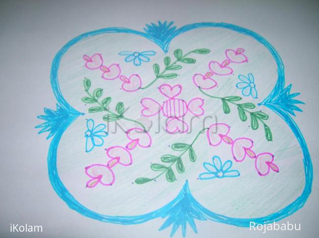 Rangoli: crayan kolam