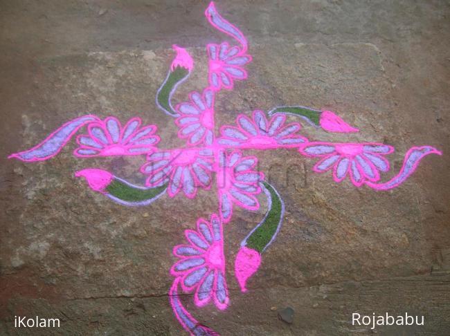 Rangoli: friday rangoli