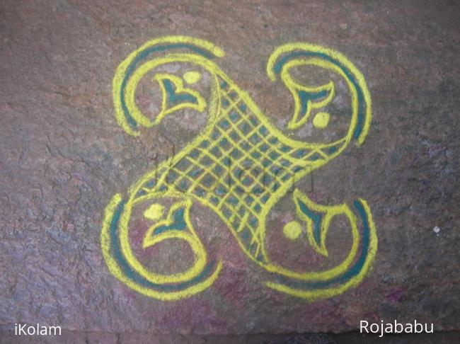 Rangoli: freehand kutty rangoli