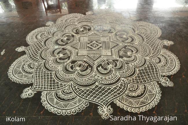 Rangoli: kalyana kolam 2