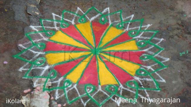 Rangoli: Diwali cracker