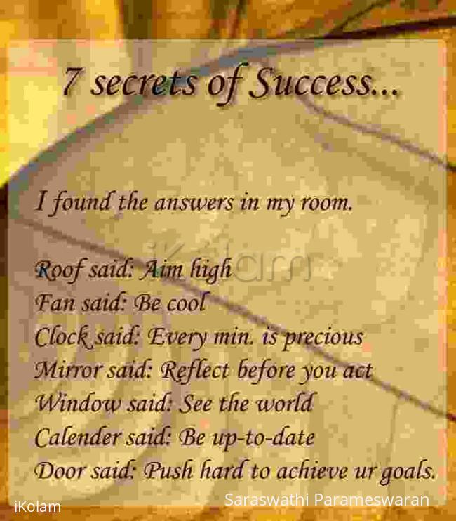 7 Secrets of SUCCESS !!! - 7SecretsOfSuccess.jpg