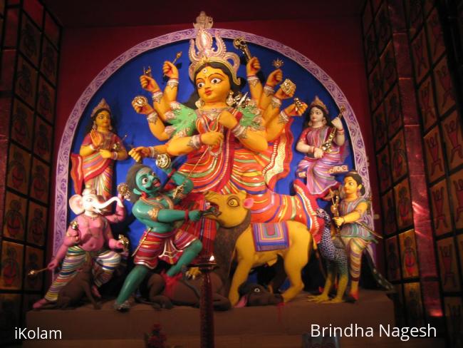 Durga - from various Pandals in Kolkata -1 - durga puja 008.JPG