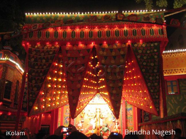 Durga - from various Pandals in Kolkata -3 - durga puja 017.JPG