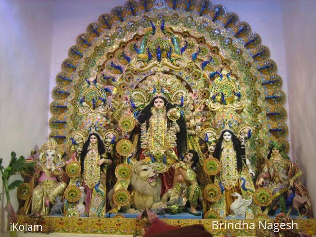 Durga - from various Pandals in Kolkata -4 - durga puja 028.JPG