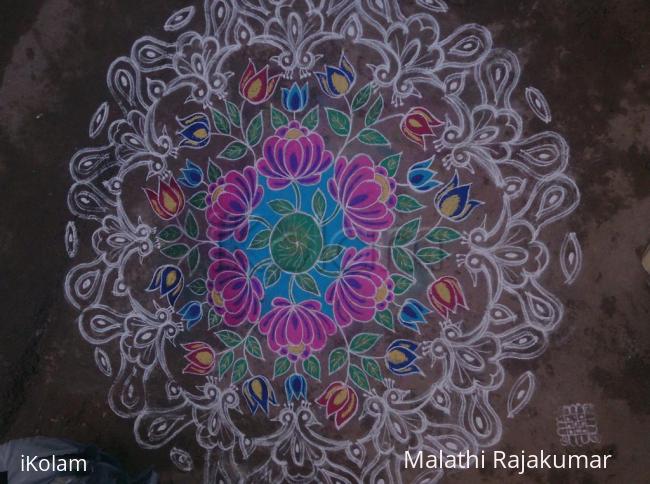 Rangoli: Kanum Pongal Rangoli