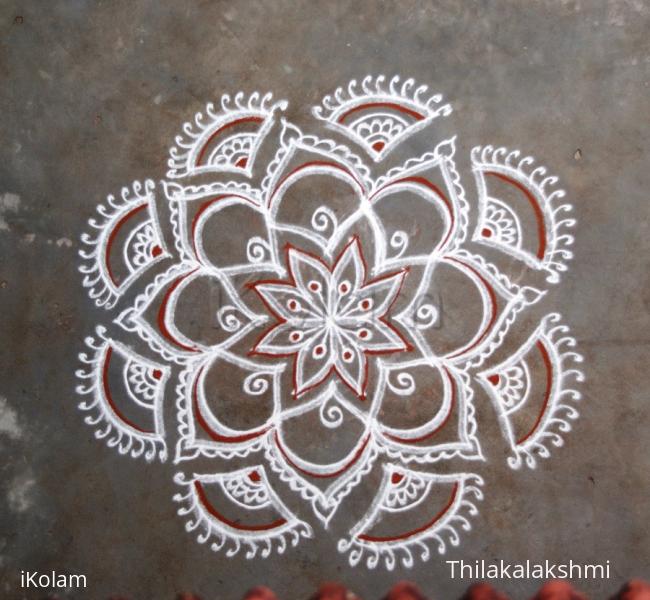 Rangoli: Freehand kolam