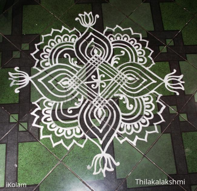 Rangoli: Krishnajayanthi Maakolam