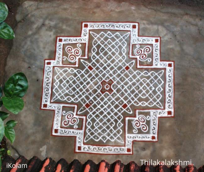 Rangoli: Chikku kolam