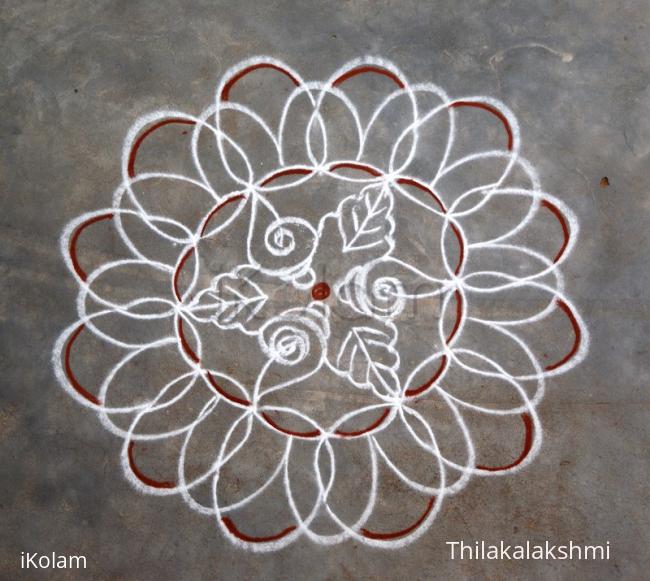 Rangoli: Sangu kolam