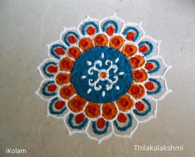 Rangoli: FREEHAND RANGOLI