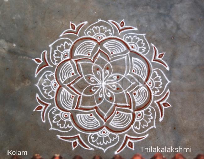 Rangoli: Freehand kolam