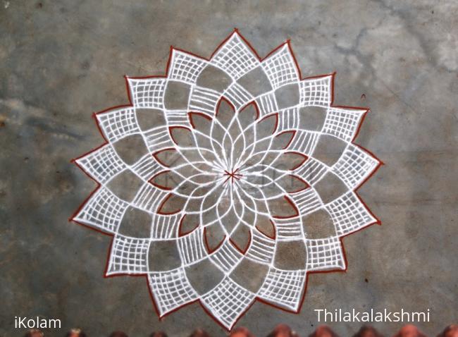 Rangoli: Freehand kolam