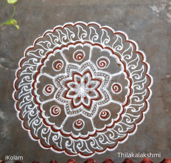 Rangoli: Freehand kolam
