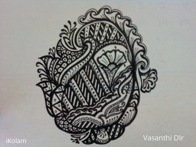 Rangoli: FREEHAND  DESIGN