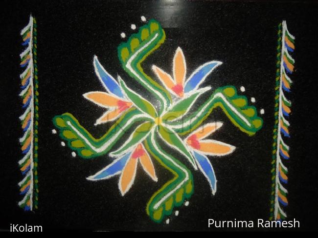Rangoli: Birds of Paradise