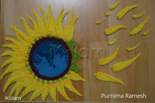 Rangoli: Earth Day Every Day Rangoli: Earth Day Every Day