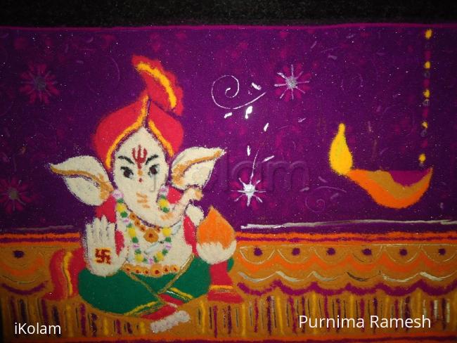 Rangoli: Ganesha