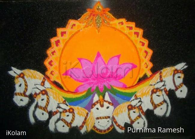 Rangoli: Ratha Saptami Special Rangoli: Ratha Saptami Special