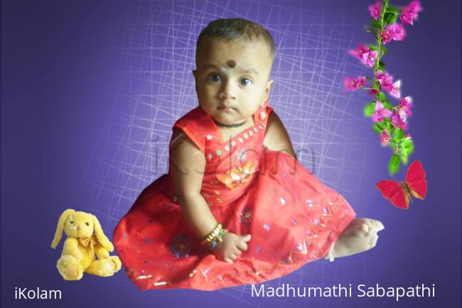 Designer frock to my chellakutty - 01.jpg
