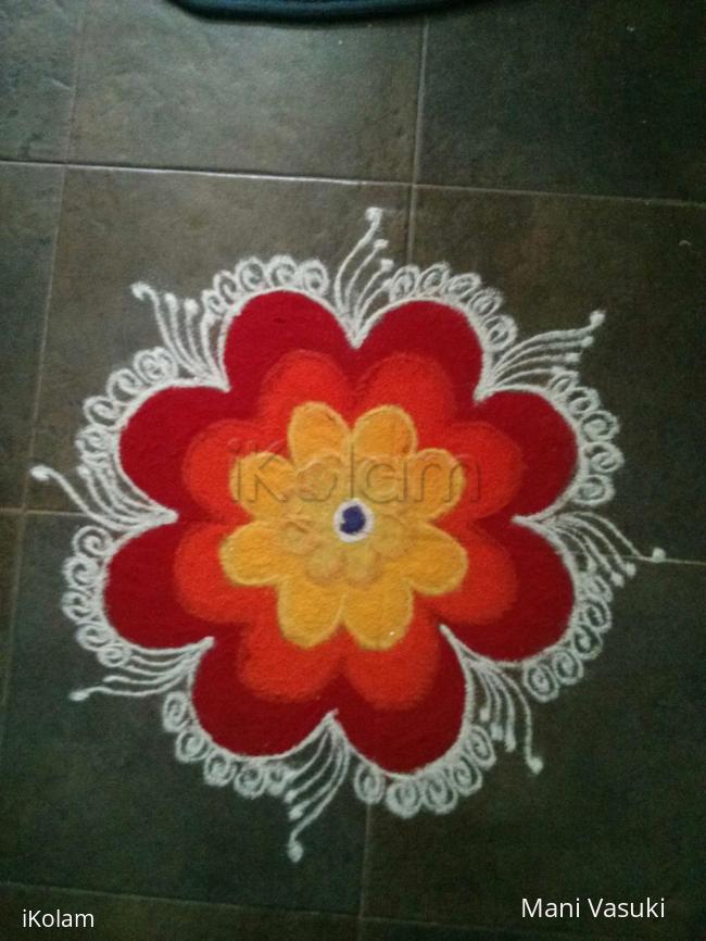 Rangoli: Margazhi  kolam 