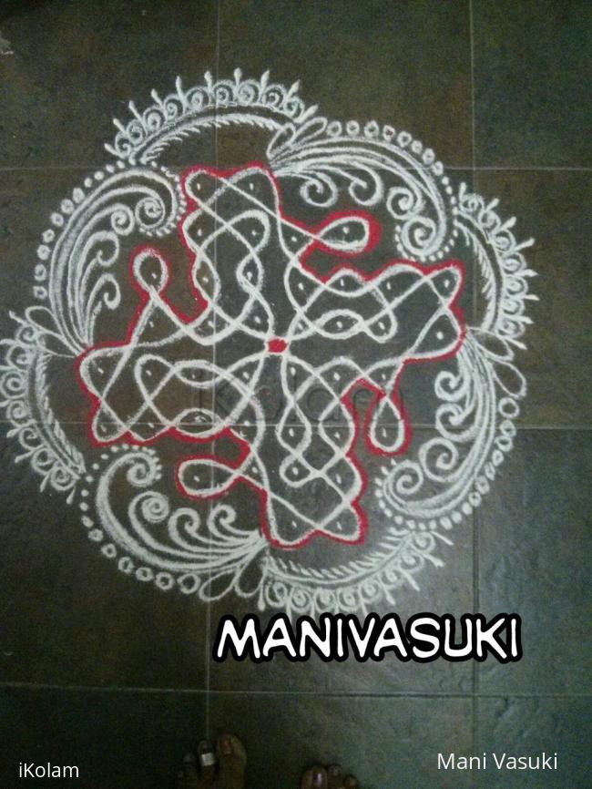 Rangoli: Pulli kolam 