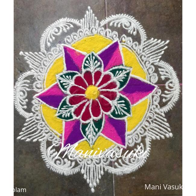 Rangoli: Margazhi kolam 
