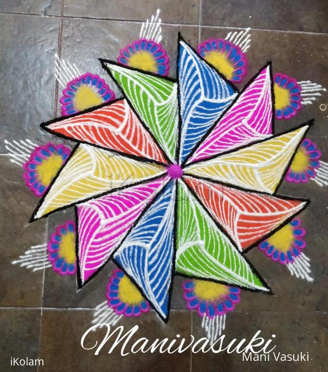 Rangoli: Margazhi kolam 