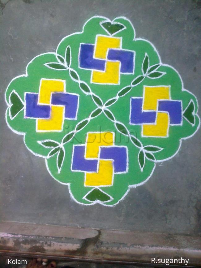 Rangoli: Margazhi Rangoli 3