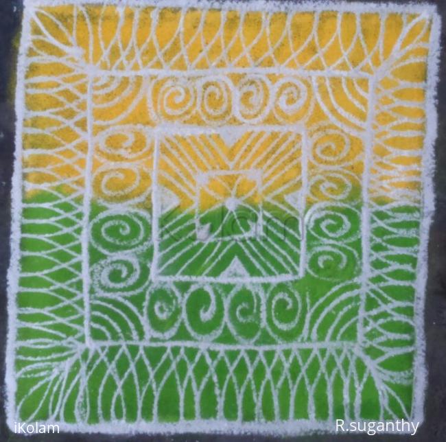 Rangoli: Margazhi Rangoli 3