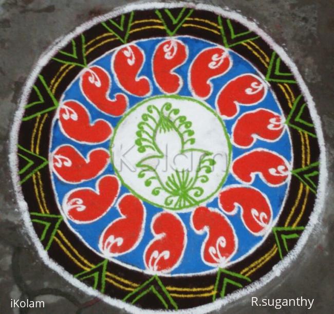 Rangoli: Margazhi Rangoli 6