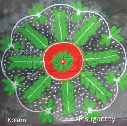 Rangoli: Margazhi Rangoli 8